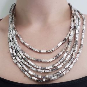 Chico's Jewelry - Chico's | Layered Silver Toned Necklace Chico's Jewelry - Chico's | Layered Silver Toned Necklace